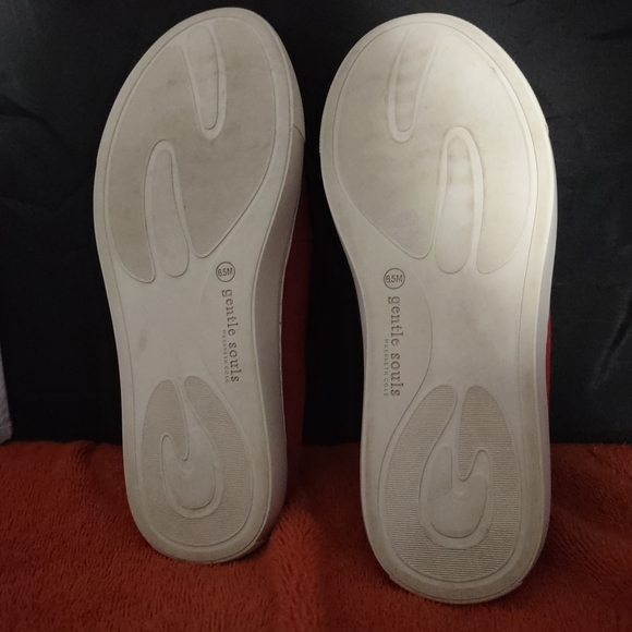 Gentle Souls Red Tassel Slip-On Sneakers - Picture 8 of 8